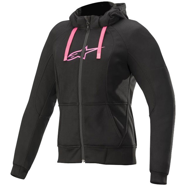 Alpinestars Alpinestars Stella Chrome Sport Hoodie Black Fuchsia